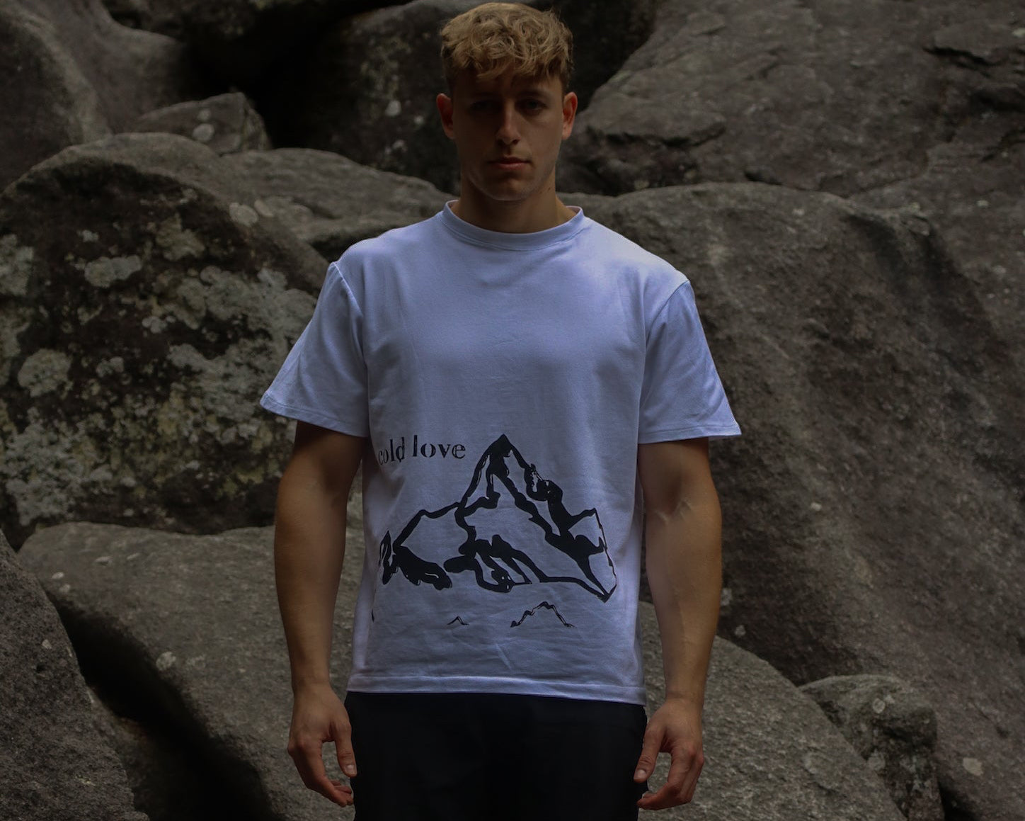 Cold Love T-Shirt weiß